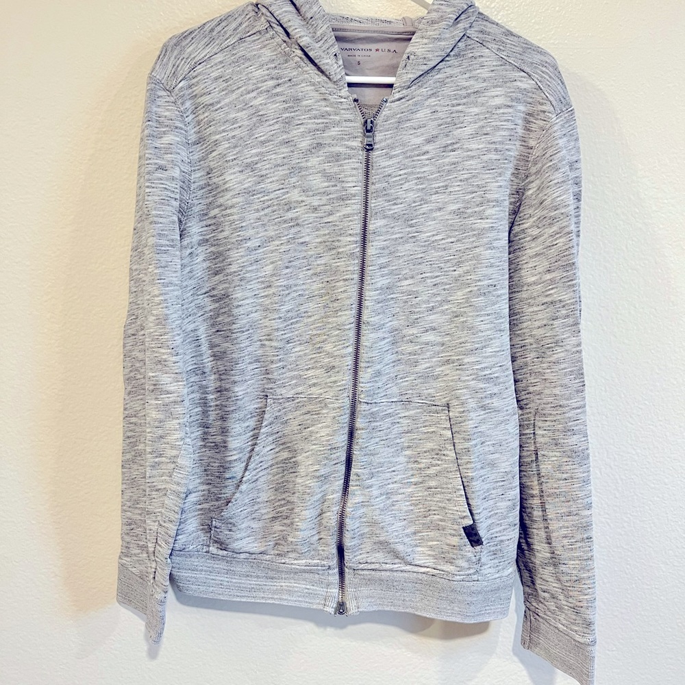 John Varvatos Grey Hoodie
